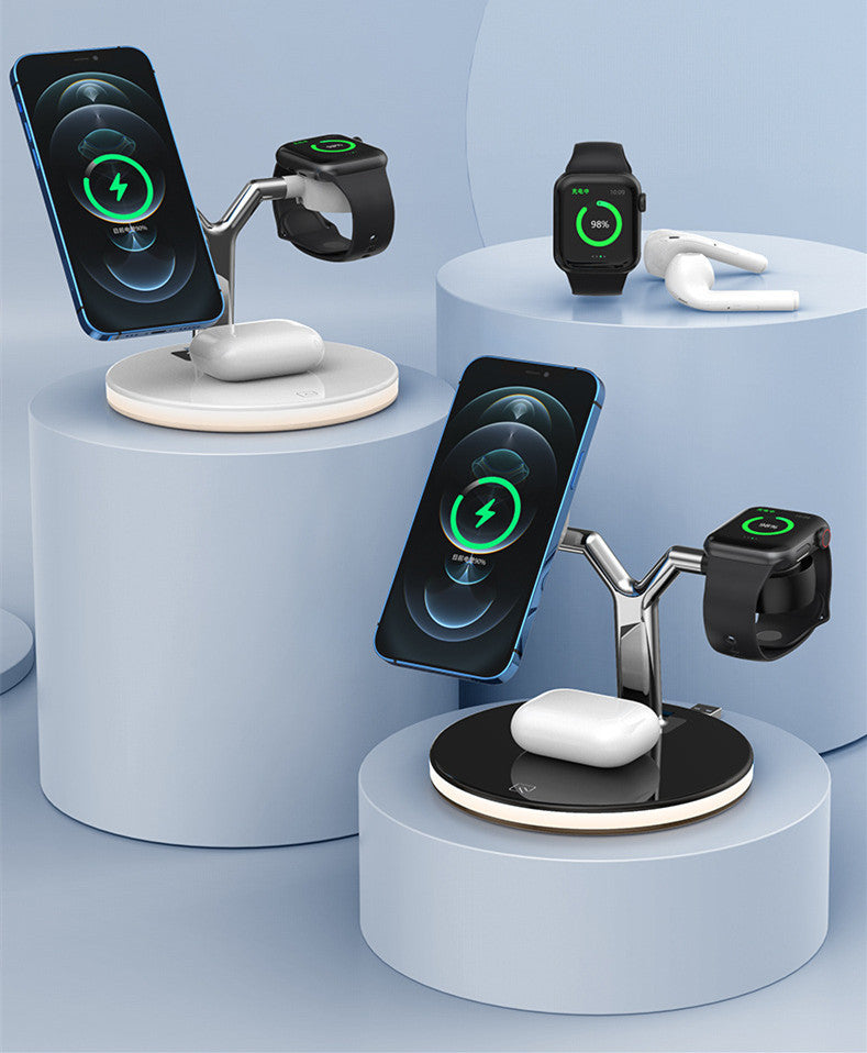 - Fast 15W Charging
- Sleek Modern Design
- Compatible with multiple devices
- No messy cables