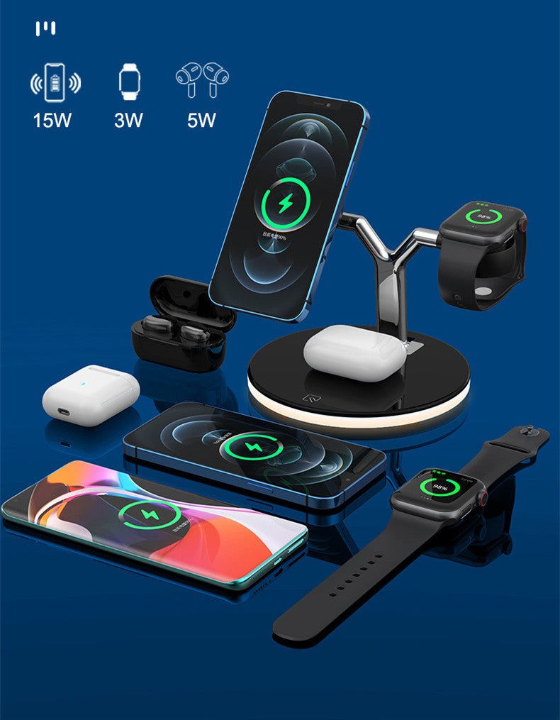 - Fast 15W Charging
- Sleek Modern Design
- Compatible with multiple devices
- No messy cables