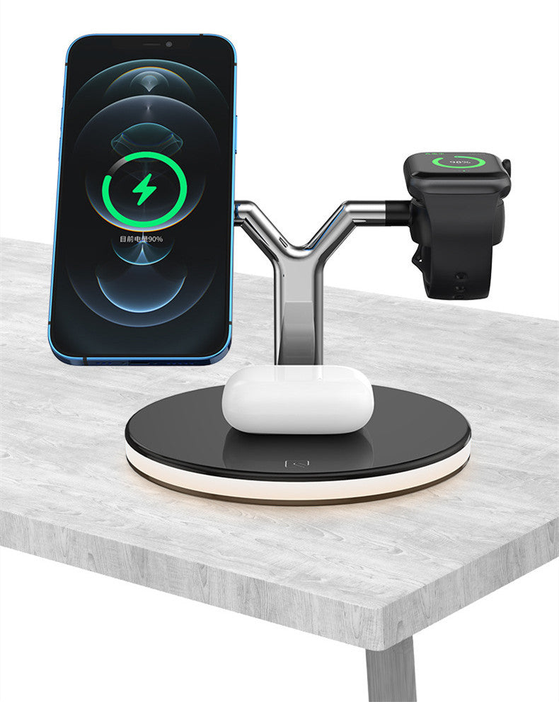 - Fast 15W Charging
- Sleek Modern Design
- Compatible with multiple devices
- No messy cables