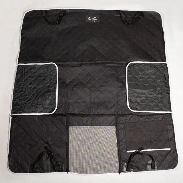 Luxury Hard-Bottom Dog Car Seat Cover β The Ultimate in Comfort, Style & Protection