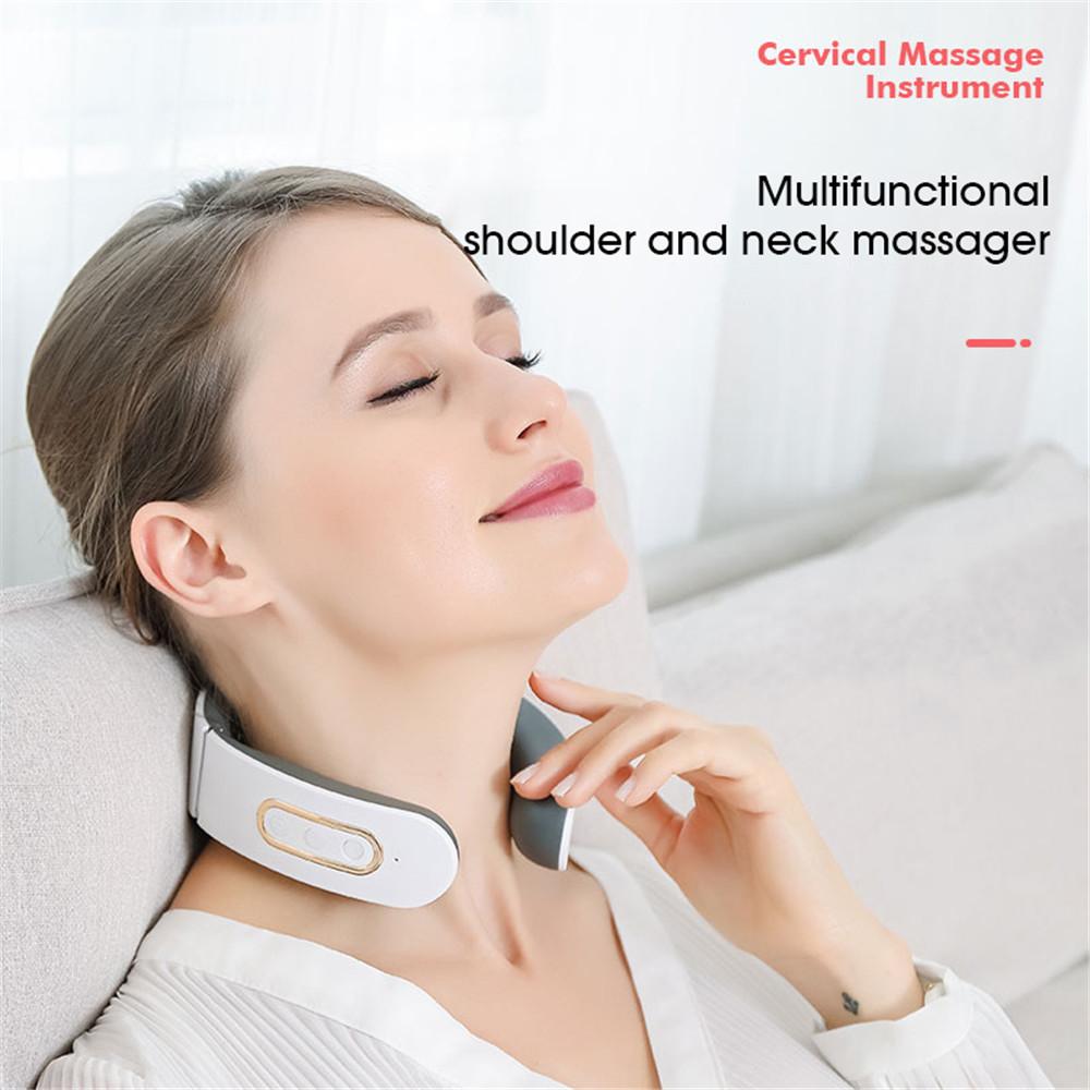 Rechargeable Neck & Shoulder Massager – Deep Tissue Relief Anywhere!