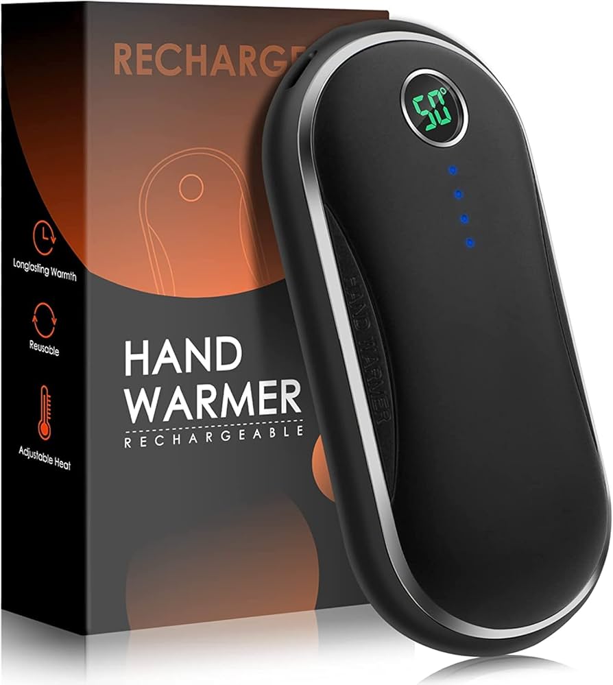 2-In-1 Rechargeable Hand Warmer & Power Bank – Stay Warm & Charged