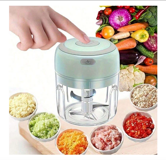 Electric Mini Garlic Chopper – Wireless & Portable Garlic Mincer